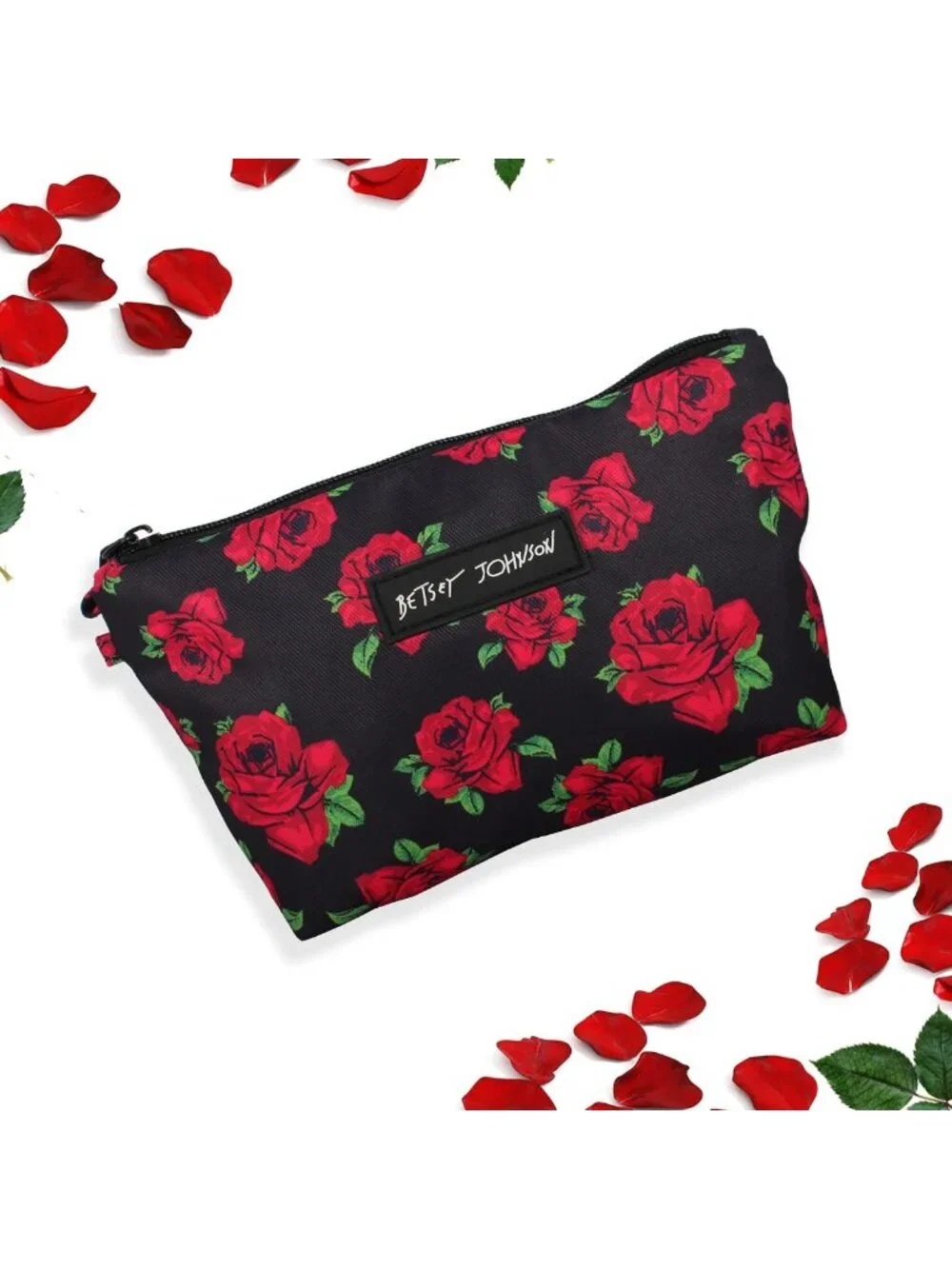 Lightweight Durable Cosmetic Pouch | Small Toiletry Bag with Zipper Pocket for
